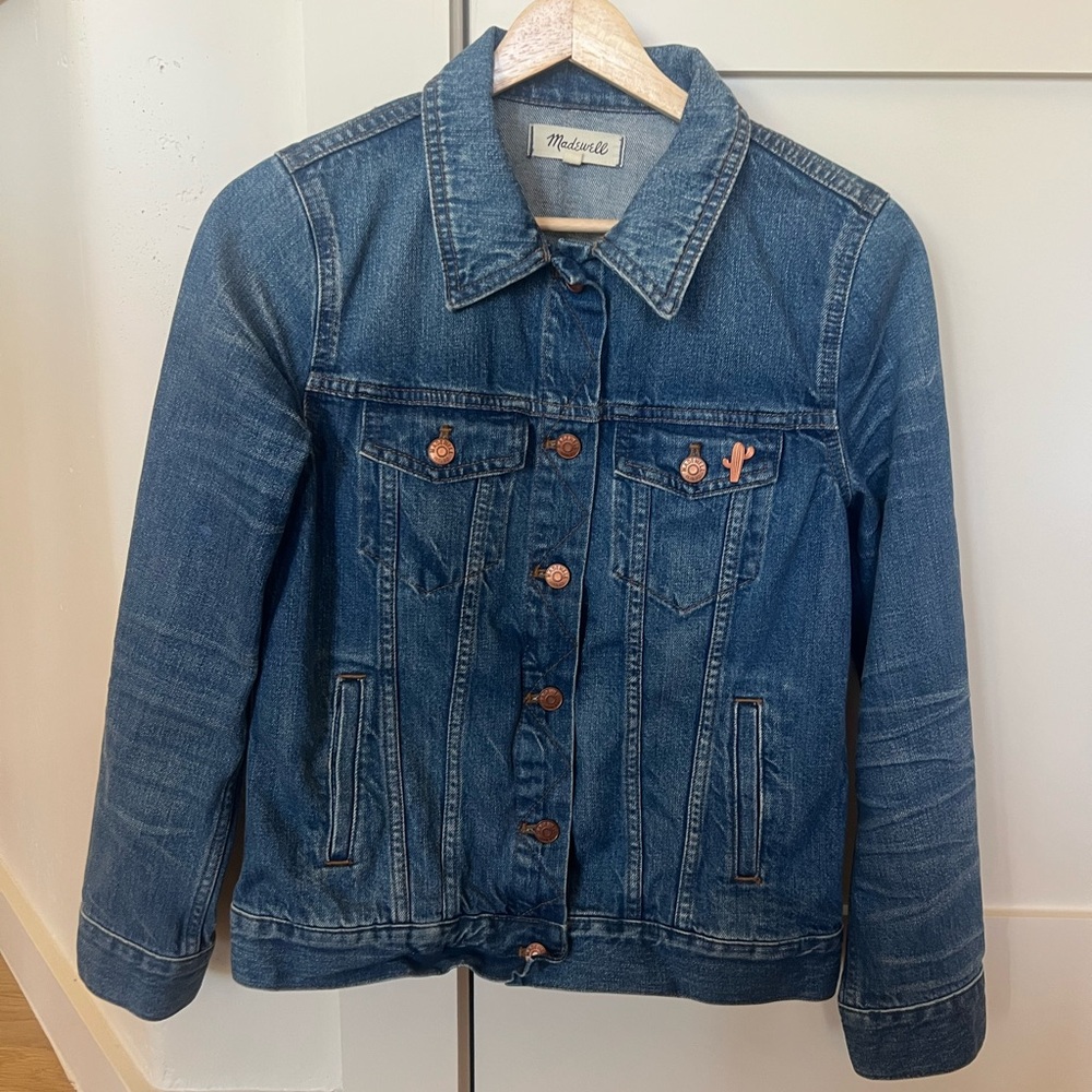 Madewell Blue Denim Jacket
